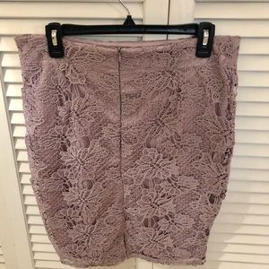 Charlotte Russe Knitted Penciled Skirt